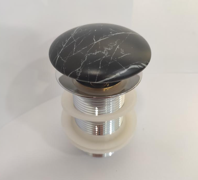 MATTE MARBLE POP-UP FOR BASIN