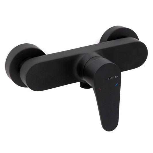 ROCKET SINGLE LEVER BLACK MATTE SHOWER MIXER WITHOUT KIT