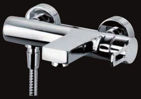 PAFFONI RINGO BATH / SHOWER MIXER CHROME