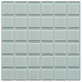 WHITE GLASS MOSAIC FOR SWIMMING POOL