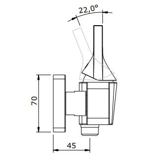 LINE 42 SHOWER MIXER