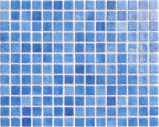 BLUE GLASS MOSAIC FOR SWIMMING POOL