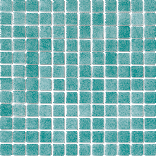 TURQUOISE GLASS MOSAIC FOR SWIMMING POOL