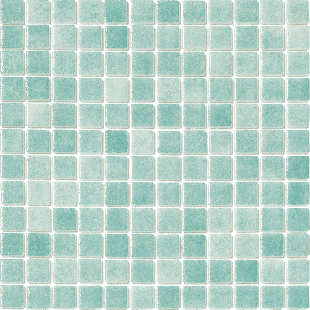 LIGHT GREEN GLASS MOSAIC FOR SWIMMING POOL