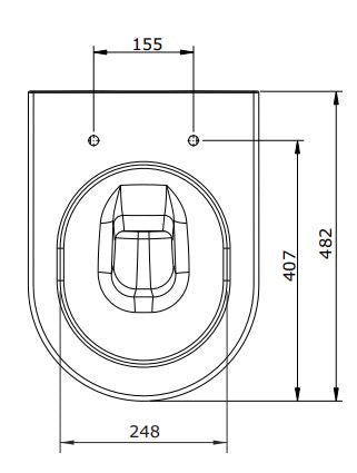 URB.Y WALL HUNG TOILET