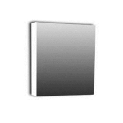 KYDON LAKA WHITE GLOSSY CABINET MIRROR 550x140x650MM