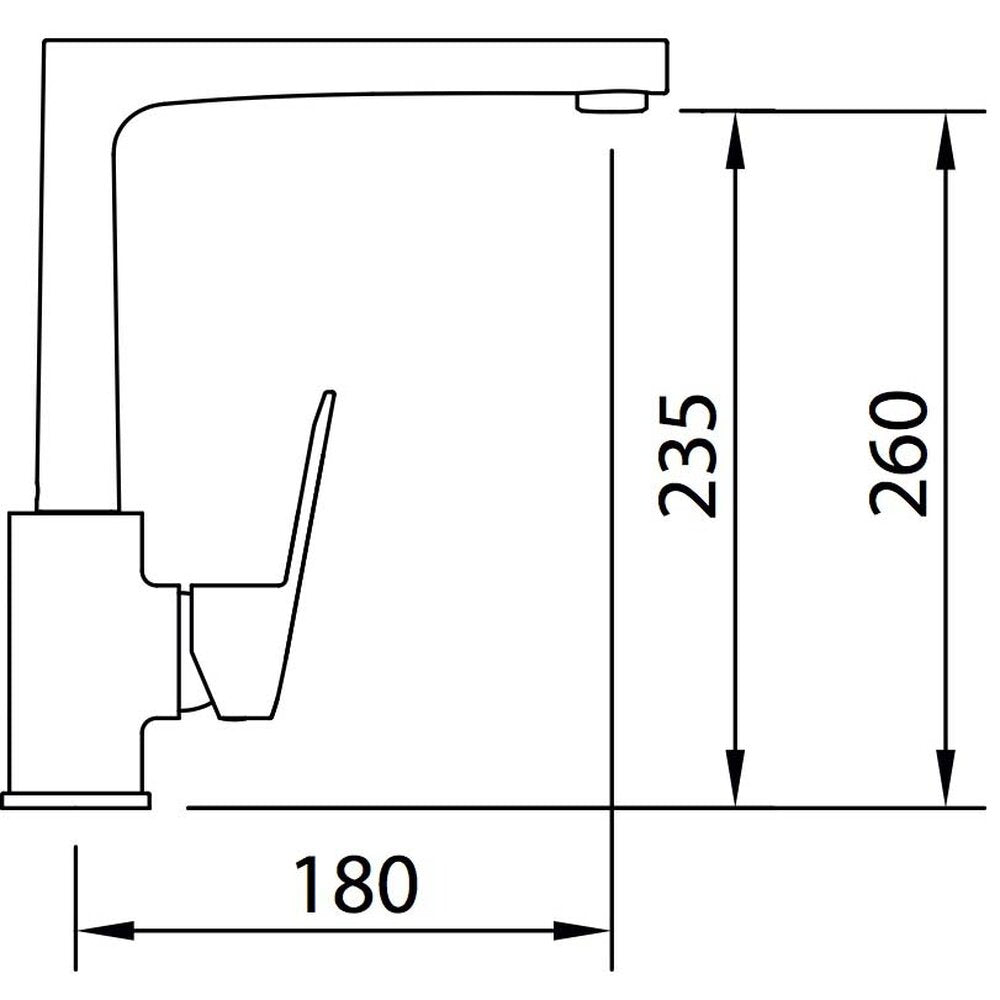 N START XTREME CHROME SINK MIXER