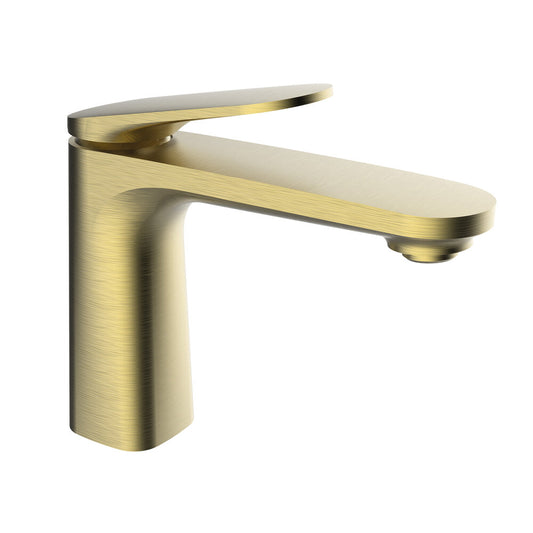 VELVET BRUSHED GOLD BASIN MIXER