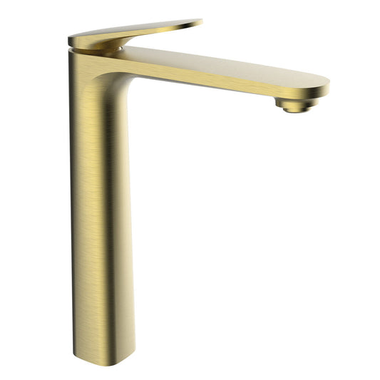 VELVET BRUSHED GOLD BASIN MIXER