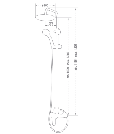 NEVA COMPLETE SHOWER COLUMN