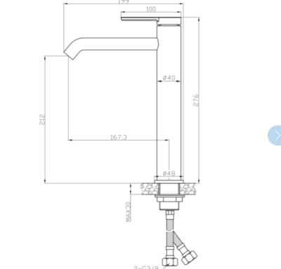 ERA HIGH SPOUT BASIN MIXER