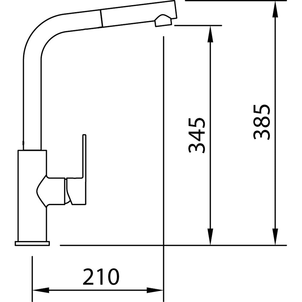 ARTIC XTREME KITCHEN MIXER WITH PULL-OUT SPOUT