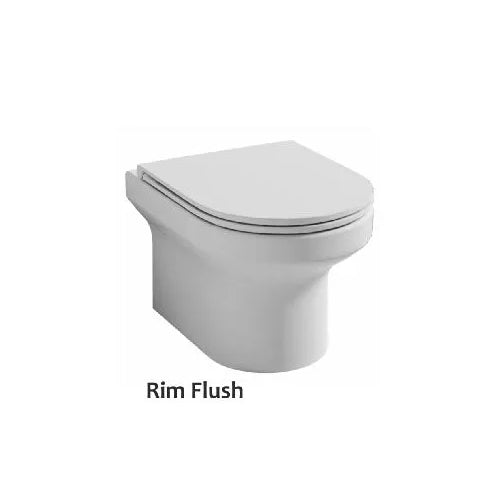 MATURE RIMLESS WALL HUNG TOILET