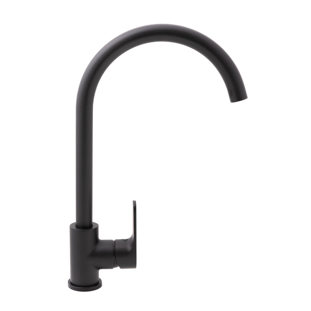 ROCKET SINGLE LEVER BLACK MATTE SINK MIXER