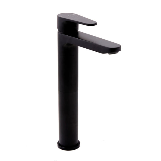 ROCKET SINGLE LEVER BLACK MATTE BASIN MIXER TALL