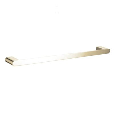 JOY BRUSHED GOLD SINGLE TOWEL RAIL 60CM