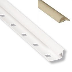 PVC IVORY INTERNAL ANGLE PROFILE 8MM