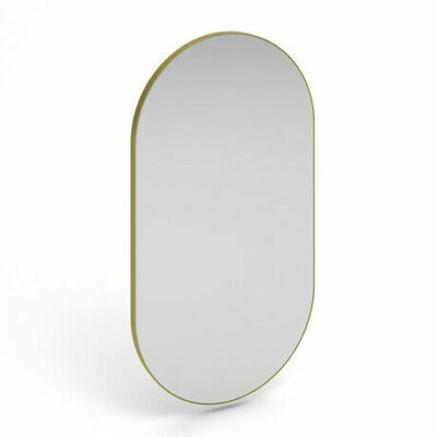 MIRROR WITH GOLD FRAME 45x80CM