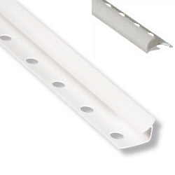 PVC LIGHT GREY INTERNAL ANGLE PROFILE 8MM