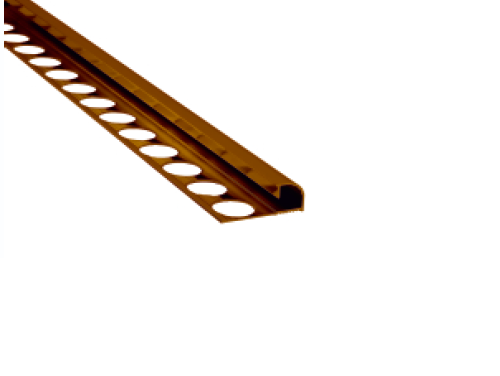 ALUMINIUM BRONZE MATTE CORNER PROFILE 10MM