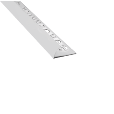 PVC SILVER SHINE EXTERNAL CORNER PROFILE 8MM