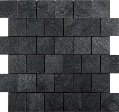 STONE BLACK SELF-ADHESIVE MOSAIC