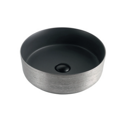 BLACK ART BASIN ᴓ36x12CM