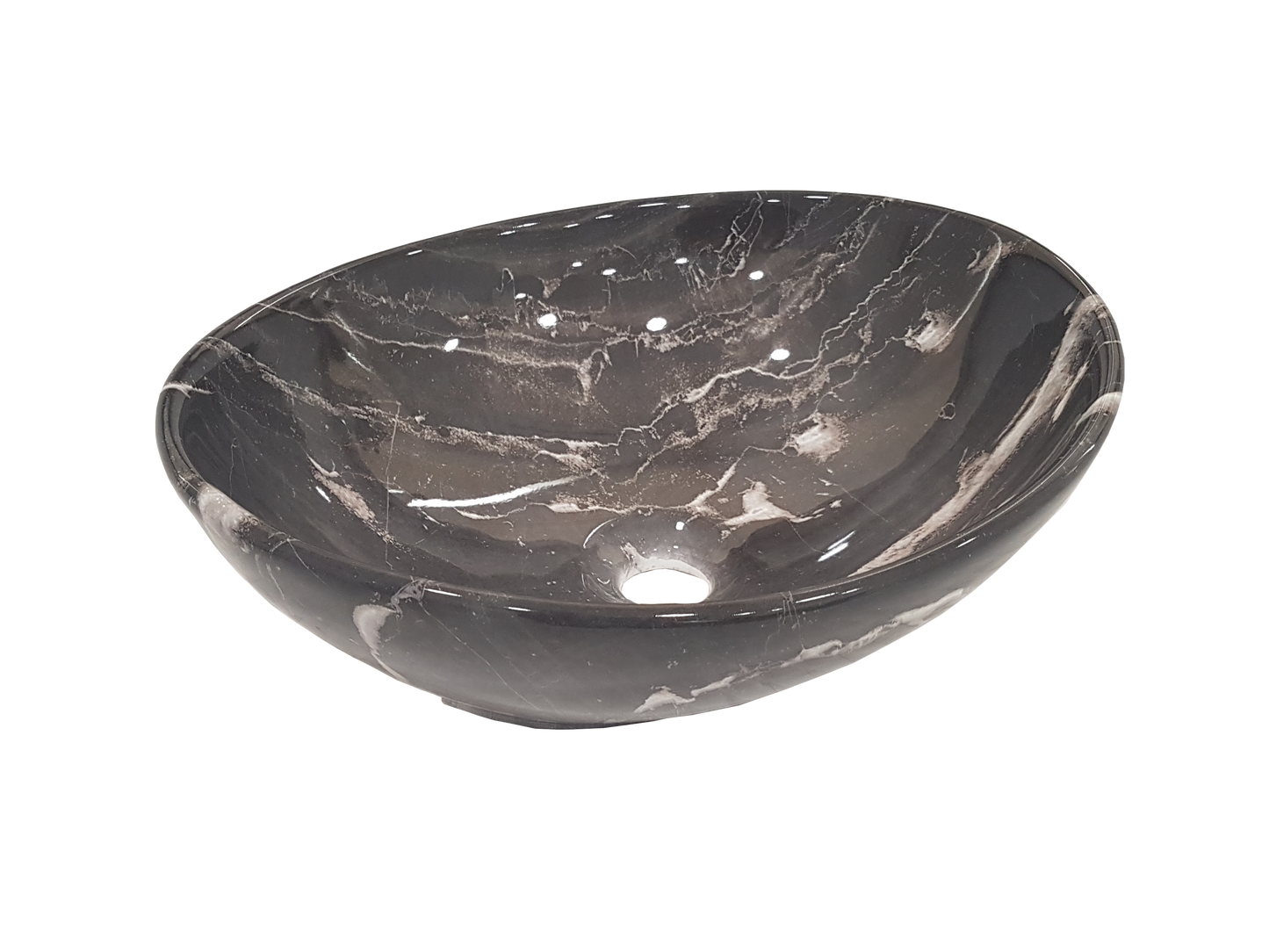 MIA MARQUINO MARBLE ART BASIN 410x340x150MM