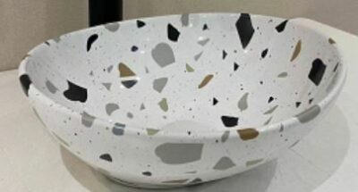 MIA MARBLE ART BASIN 410x340x150MM