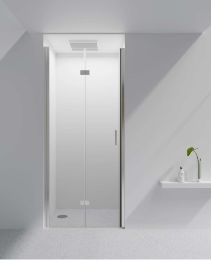 BI-FOLD SHOWER CABIN CLEAR GLASS