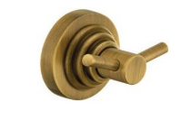 SANCO VINTAGE ROBE HOOK DOUBLE BRONZE