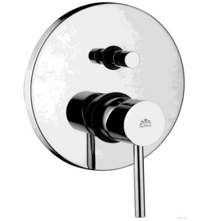 STICK CONCEALED SHOWER MIXER INCLUDING CONCEALED MECHANISM CHROME