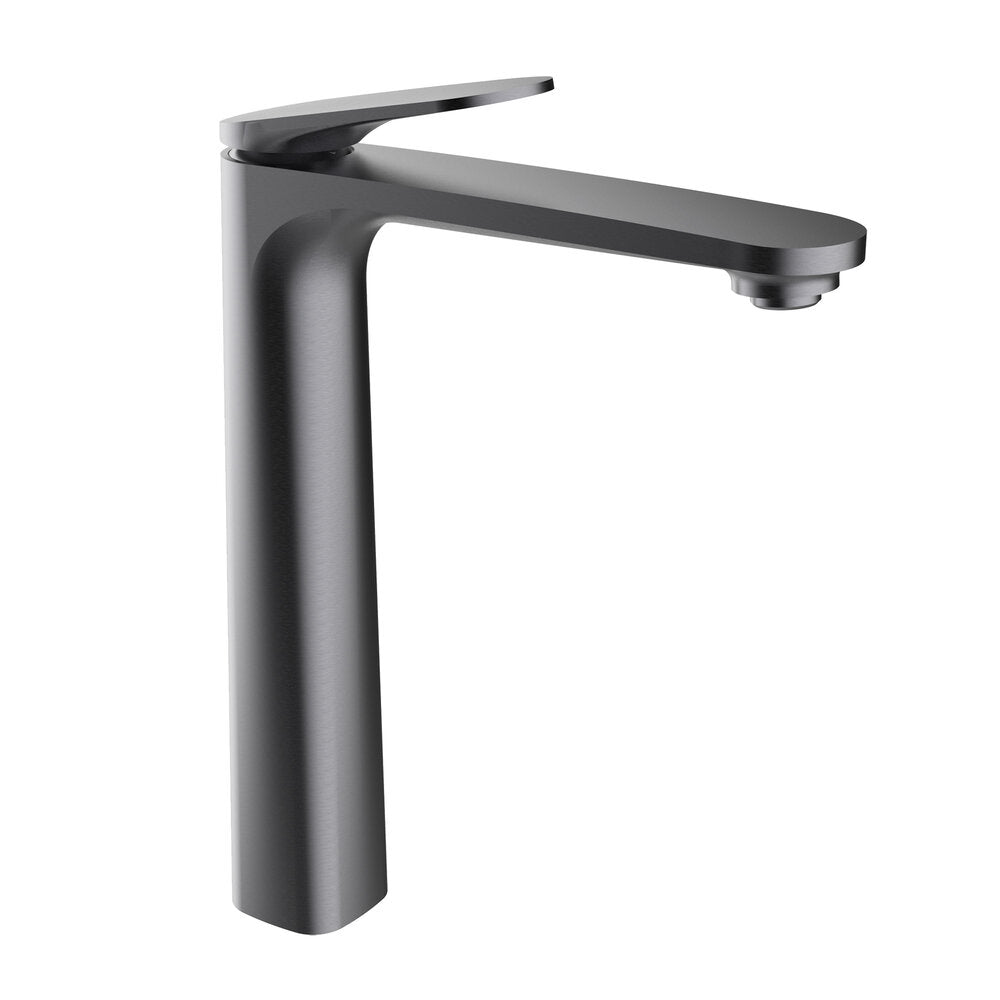 VELVET BRUSHED GUN METAL BASIN MIXER