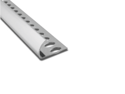 ALUMINIUM SILVER MATTE CORNER PROFILE 10MM