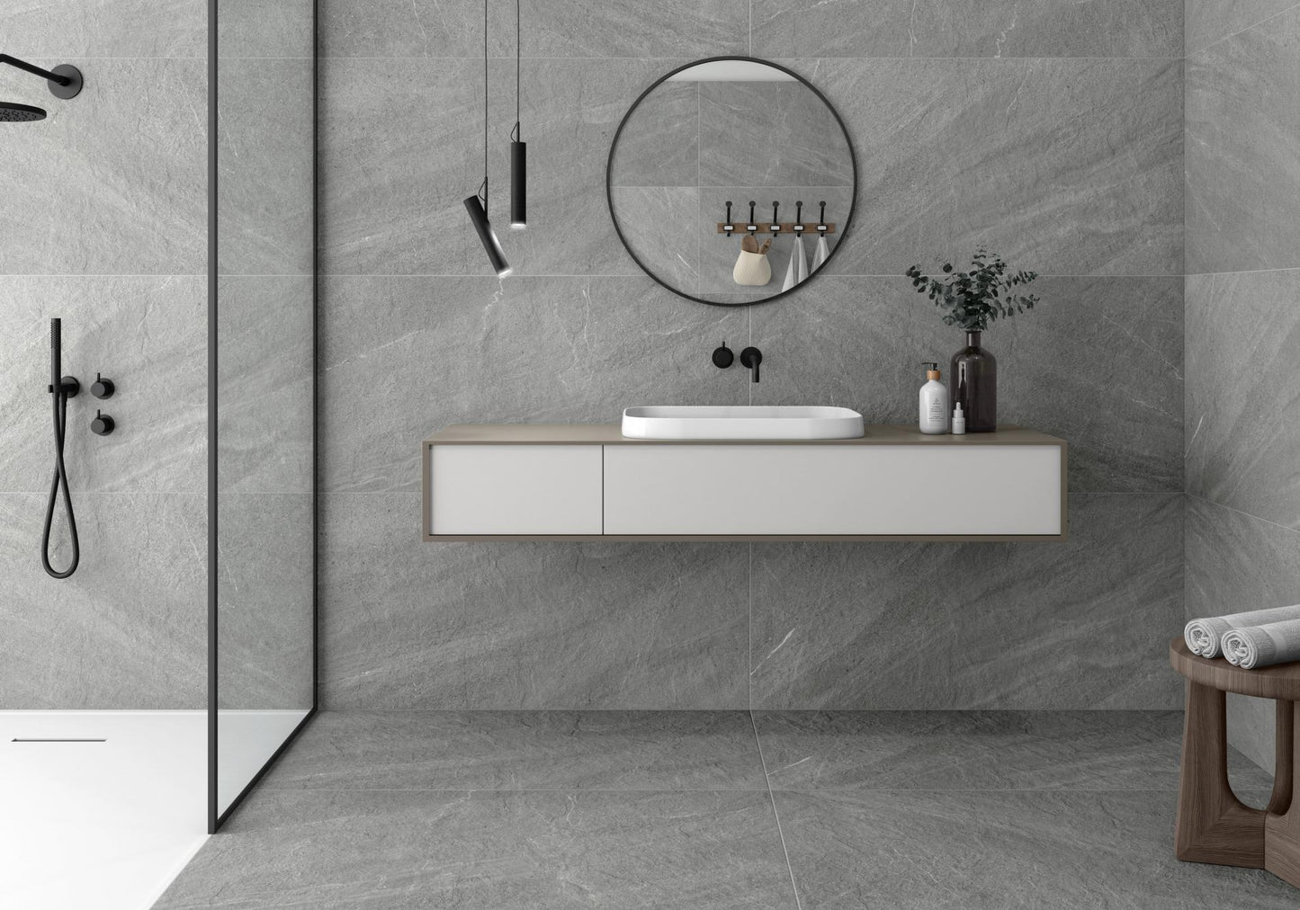 STONE FEEL 60.8X60.8 PORCELAIN (OFFER TILES)