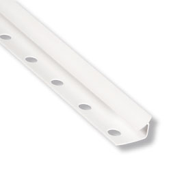 PVC WHITE INTERNAL ANGLE PROFILE 8MM