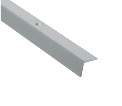 ALUMINIUM SILVER MATTE STEP PROFILE 18MM