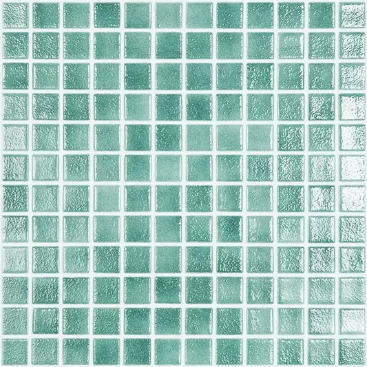 COLORS MOSAIC TURQUOISE FOG 2.5X2.5