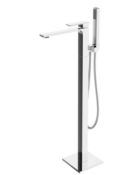 FLOOR STANDING SQUARE BATH MIXER