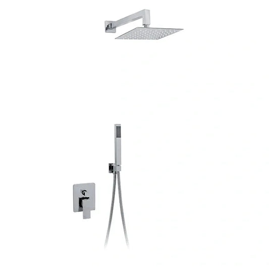 INCASSO SQUARE BUILT-IN COMPLETE SHOWER MIXER