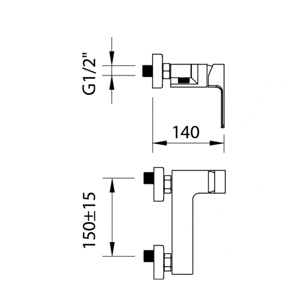 SAONA SLIM SHOWER MIXER