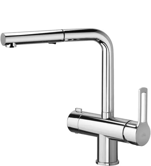 RINGO 3-WAY SINK MIXER WITH PULL OUT SPRAY CHROME