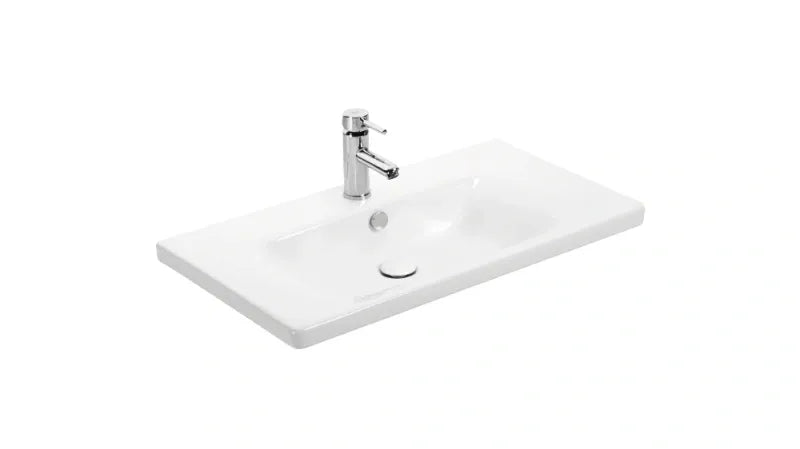 INSTINCT 80 WHITE BASE UNIT&BASIN 80X46X60cm