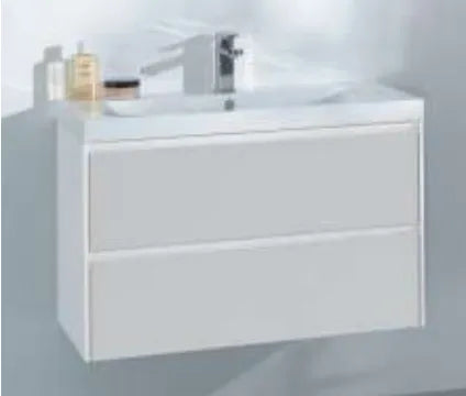 CUBE FURNITURE & BASIN WHITE