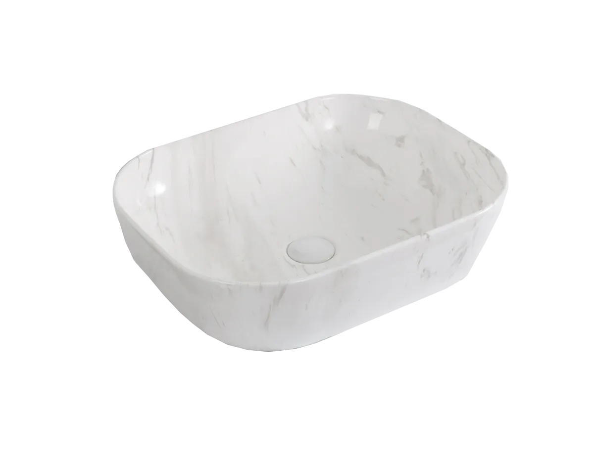 LEA ABOVE COUNTER BASIN 50.5X40.5X13.5cm CARRARA