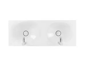 CLEAN DOUBLE WALL HUNG/FURNITURE BASIN 1227x465x116MM