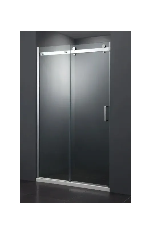 BIG ROLLER SLIDING DOOR CLEAR GLASS