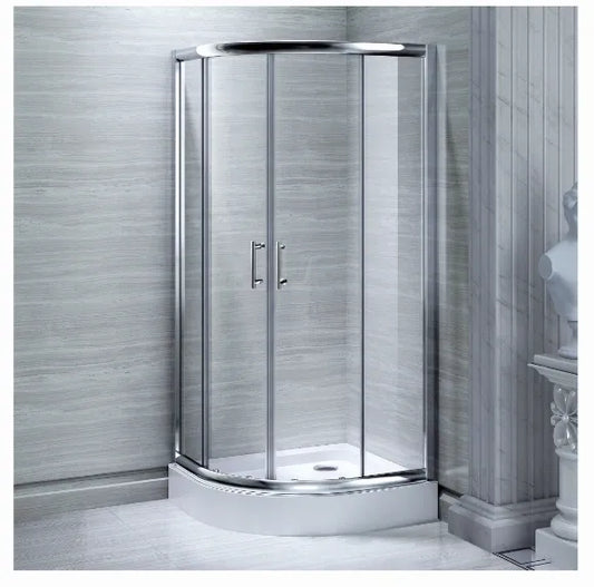 ROUND SHOWER CABIN CLEAR OR FROSTED GLASS