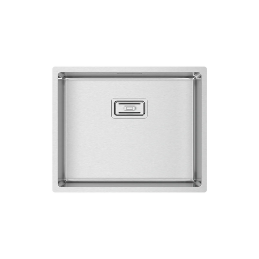 BOX LUX UNDERMOUNTED S/STEEL SINK 54X44X20cm