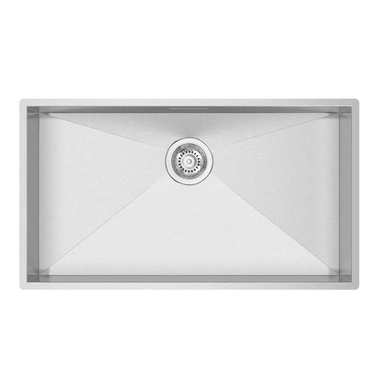 BOX LINE UNDERMOUNTED SINK S/STEEL  77.6X43.6cm